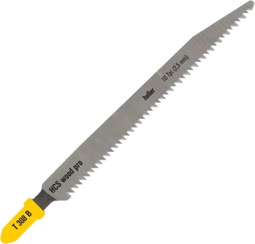 Пилки до лобзиків Heller HCS T308B до дерева 91 x 1.45 x 10 мм 5 шт (4010159276337)