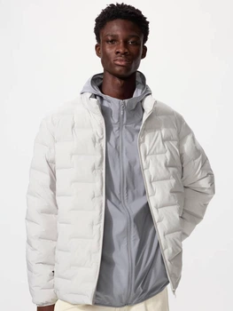 Куртка демисезонная мужская Uniqlo Pufftech 866180118 2XL Серая (1159860057)