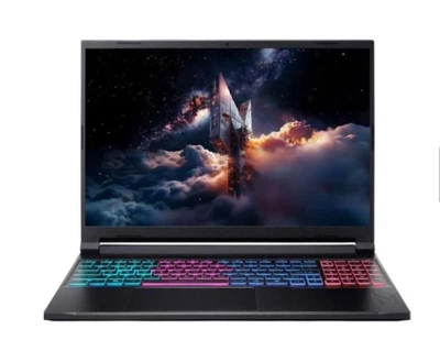 Ноутбук Acer Nitro V 16S ANV16S-71-71T5 (NH.U24AA.005 Custom 512GB RAM) Obsidian Black (16 / IPS / 1920x1200 / 180Hz / Intel Core 7-240H / 32GB RAM / 512GB SSD / RTX 5060 / Win11H)