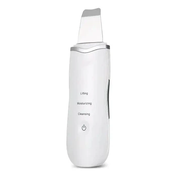 Ультразвуковий скраббер для обличчя Face Cleaner 8816 Skin Scrubber XL-293 апарат ультразвукового пілінгу очищувач порів портативний скрабер для чищення обличчя ультразвуковий масажер для шкіри пристрій для ультразвукового очищення шкіри обличчя