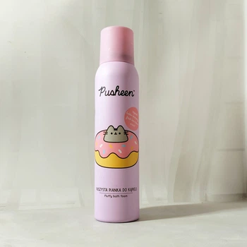 Дитячий пухнаста піна для ванни Aura Pusheen 200мл.