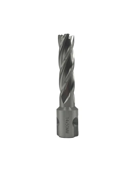 Сверло (фреза корончатая) ф 14 мм, L55 мм, Р6М5, хвостовик Universal (WELDON 19 мм и nitto) OTTIMO