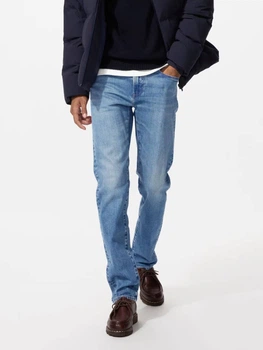Джинсы Slim Fit мужские Uniqlo 699001176 40W32L Синие (1159860516)