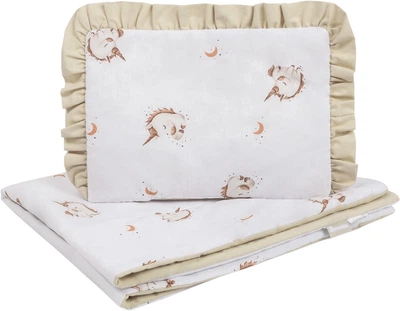 Zestaw dziecięcy Sensillo Jednorożec Poduszka 25x35 cm + Kołdra 75x95 cm (5903076324191)