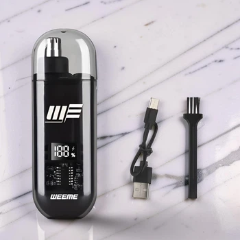Прозрачный триммер для носа TX05 USB аккумуляторный для удаления волос в носу и ушах