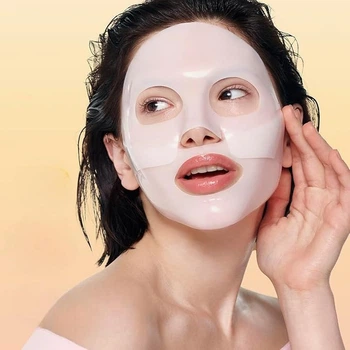 Гидрогелевая маска для лица с коллагеном Biodance Bio-Collagen Real Deep Mask 4 шт увлажняющая восстанавливающая стеклянная кожа