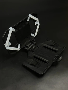 Тактичний тримач для смартфона з кріпленням MOLLE чорний (TAC-PH-BK)