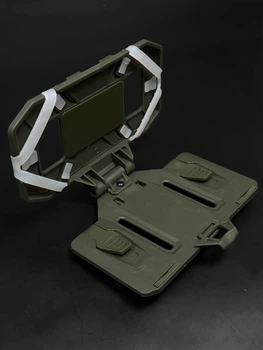 Тактичний тримач для смартфону з кріпленням MOLLE (олива) (TAC-PH-OL)