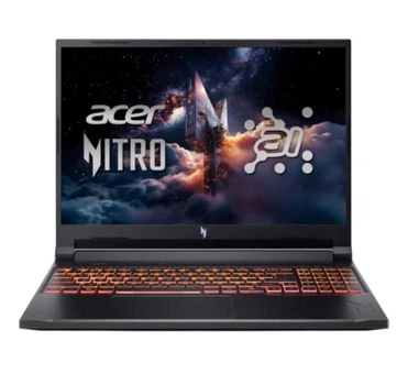 Ноутбук Acer Nitro V 16 AI ANV16-42-R309 (NH.U2NAA.001 Custom 32GB RAM / 1TB SSD) Shale Black (16 / IPS / 1920x1200 / 180Hz / Ryzen 5-240 / 32GB RAM / 1TB SSD / RTX 5050 / Win11H)
