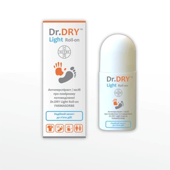 Антиперспирант Farmasorbe Dr.DRY Light Roll-on 50 мл (6525-50929)