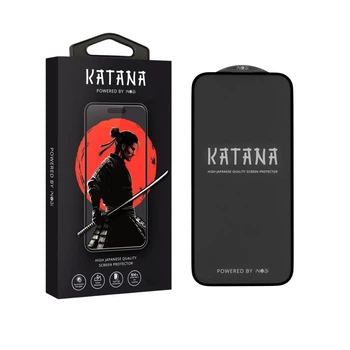 Защитное стекло на iPhone 13 Pro Max / iPhone 14 Plus KATANA iNobi прозрачное с рамкой (ЕС-2178I13PMB)