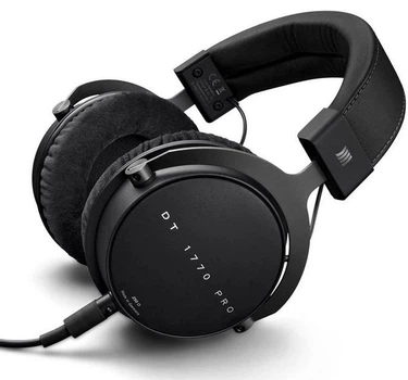 Навушники beyerdynamic DT 1770 PRO (чорні) закриті студійні моніторні повнорозмірні 250 Ом для зведення та мастерингу