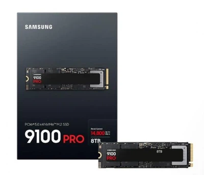 SSD накопитель Samsung 9100 pro 8tb m.2 8tb PCIe 5.0 (mz-vap8t0bw)
