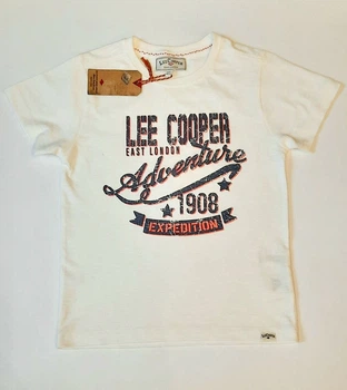 Футболка Lee Cooper 134 см ( 8-9 лет) белая