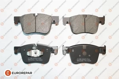 Колодки гальмові EUROREPAR 1667817080 Citroen C3, C4, C-Elysee, DS3; Peugeot 208, 207, 206, 2008; Opel Grandland X 1611140680, 1623162380, 1636925480