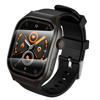 Смарт-часы Hoco Y33 с дисплеем 2,01 дюйма Bluetooth 5.3 черные для спорта и звонков