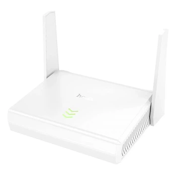 Адаптер WiFi роутер Hoco HI36 3000 Mbps 2.4 GHz белый для дома и офиса с антенной 5dBi