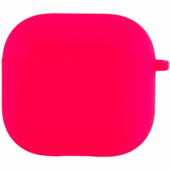 Футляр силіконовий з мікрофіброю Samsung Buds FE Buds 2 Buds 2 Pro Buds Live колір 38.Shiny pink