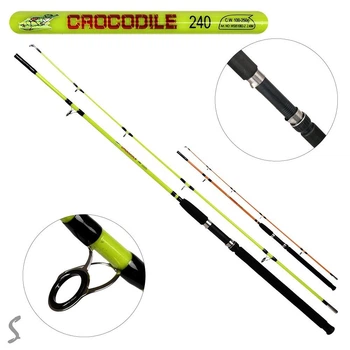 Спінінг короповий штекерний "Crocodile" 2.4м 100-250г 2к WSI51083-2