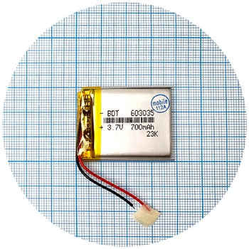 Акумулятор універсальний 603035 36 х 29 х 5 мм 700 mAh 3.7V