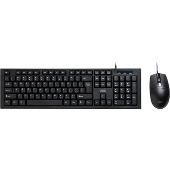 Комплект AOC KM160B USB UA Black (KM160B/97)