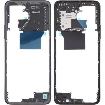 Рамка корпуса для Xiaomi Redmi 12 черная, Midnight Black