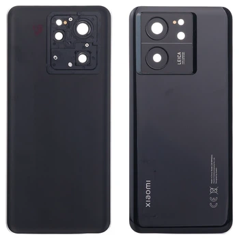 Задняя крышка для Xiaomi 13T 13T Pro (черная PRC со стеклом камеры)