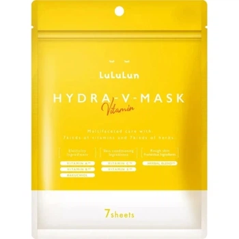 Маска для лица Lululun Face Mask Hydra V Интенсивная увлажняющая С витаминами и травами 7 шт (4580794010295)
