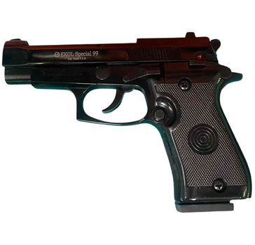 Шумовой сигнальний стартовый пистолет EKOL SPECIAL 99 black калибр 9 мм