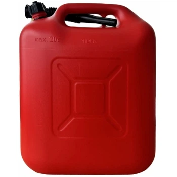 Канистра автомобильная Poputchik для палива з лійкою 20л (28-033-IS)