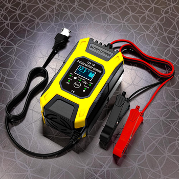 Автоматическое зарядное устройство для аккумулятора Pulse Battery Charger 7A, автомобильное зарядное устройство для АКБ
