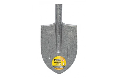 Лопата штикова Mastertool 295х210 мм з молотковим покриттям, ребрами жорсткості, вага 0,9 кг, товщина металу 1,45 мм