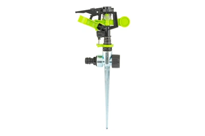 Дощувач пульсуючий Mastertool 1/2" x 20 м металевий, 3 режими (92-9329)