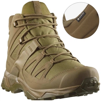 Ботинки Salomon X Ultra Forces Mid GTX UK 7/ EUR 40.5 (25см стопа) Coyote