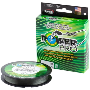 Шнур Power Pro (Moss Green) 135m 0.32mm 53lb/24.0kg