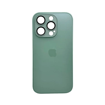 Чохол для смартфона AG Glass Matt Frame Color Logo for Apple iPhone 15 Pro Light Green
