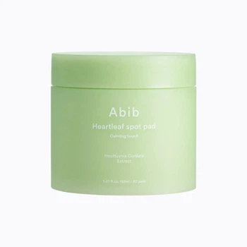 Заспокійливі педи на основі екстракту хауттюйнії Abib Heartleaf Spot Pad Calming Touch 150 мл