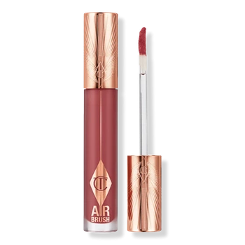 Матова рідка помада для губ Charlotte Tilbury Airbrush Flawless Lip Blur Відтінок Pillow Talk Medium Blur