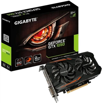 Відеокарта GeForce GTX 1050 2GB Gigabyte OC (GV-N1050OC-2GD) Б/В