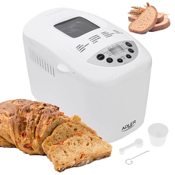 Хлебопечка Adler AD 6019 850W 15 программ
