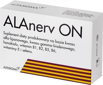 Witaminowy kompleks Alfasigma Alanerv On 30 kapsułek (8020030000483)