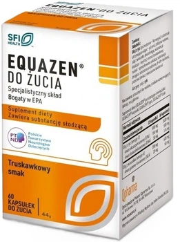 Риб'ячий жир QPharma Equazen 60 жувальних капсул (5060072605942)