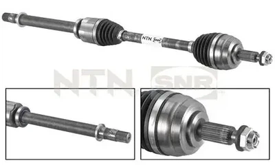 Піввісь права RENAULT MEGANE III 08-/IV 15- SNR (DK55012)