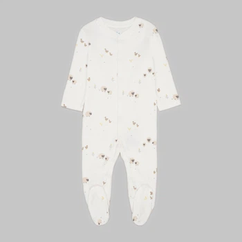 Боди H&M 74см белый принт 2410932175