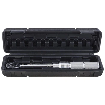 Динамометрический ключ Falcon 1/4" (2.5–20 Nm) в кейсе с фиксатором (F07015)