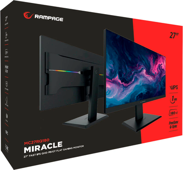Monitor 27" Rampage Miracle MC27RQ180