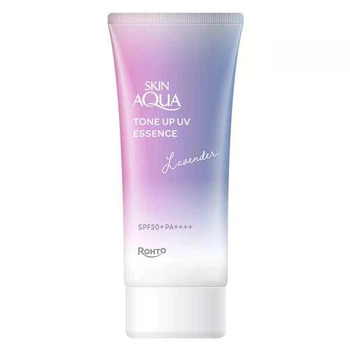 Солнцезащитный крем ROHTO Skin Aqua Tone Up UV Essence корректирующий тон 80 мл