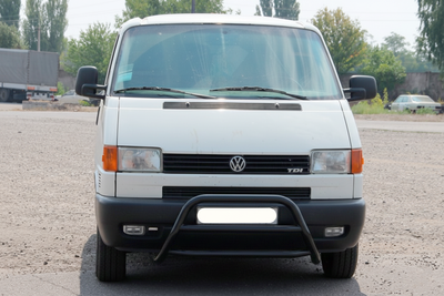 Кенгурятник WT022 Black (нерж) для Volkswagen T4 Caravelle/Multivan 1990–2003 гг
