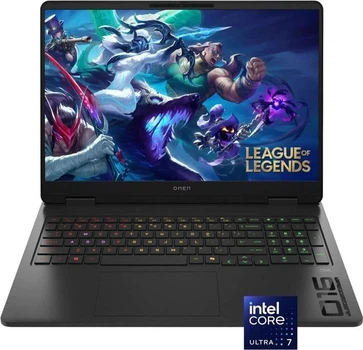 Ноутбук HP OMEN 16-am0073dx (BZ4A3UA)(16″/Ultra 7 255H/16/RTX5060/SSD1000/W11) (BZ4A3UA)