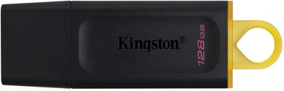 Flash Drives Kingston DataTraveler Exodia 128GB USB 3.2 (DTX/128GB) Чорний/Жовтий (6622893)